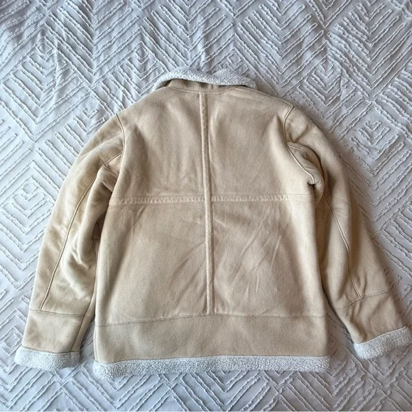 ESpirit Camel Fleece Lined Cozy Jacket | S - Picture 5 of 5